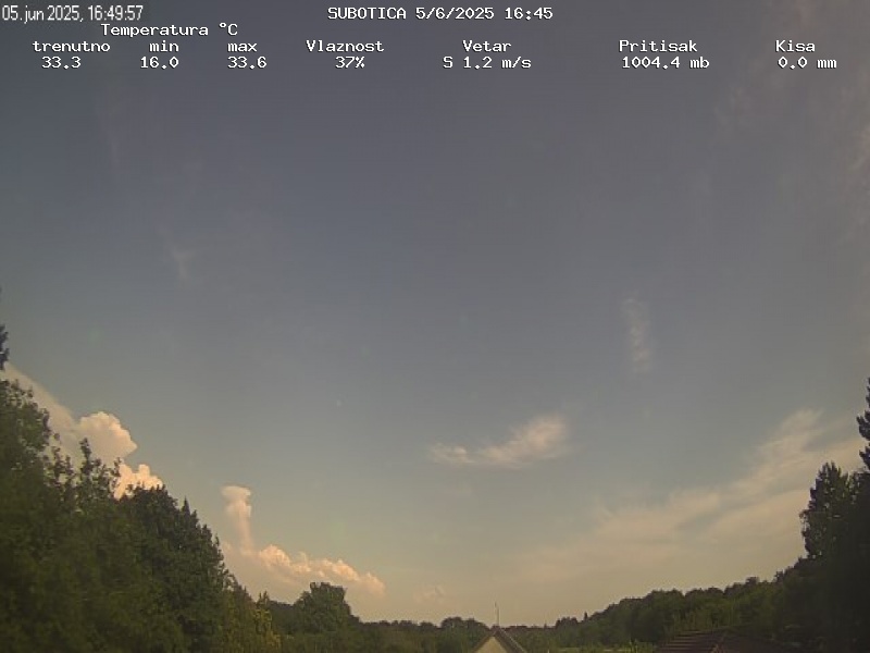Web Cam History Image - 309